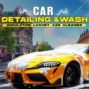 Car Detailing & Wash Simulator Luxury Car Cleaner Nintendo Switch