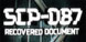 SCP-087 Recovered document